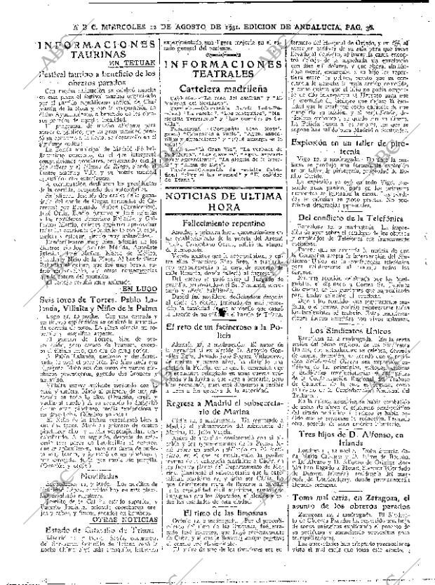 ABC SEVILLA 12-08-1931 página 36