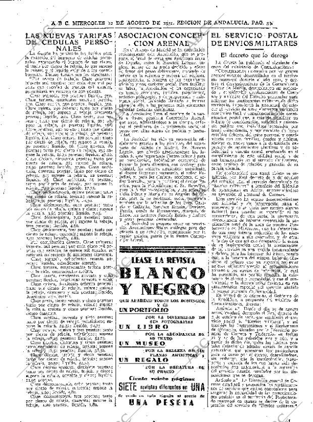 ABC SEVILLA 12-08-1931 página 39