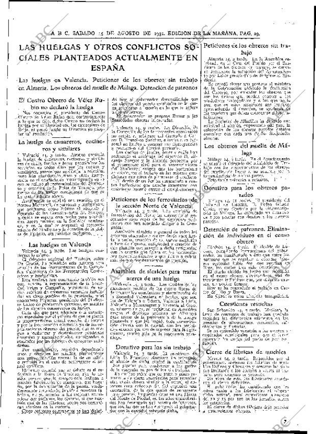 ABC MADRID 15-08-1931 página 29