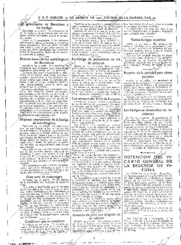 ABC MADRID 15-08-1931 página 30
