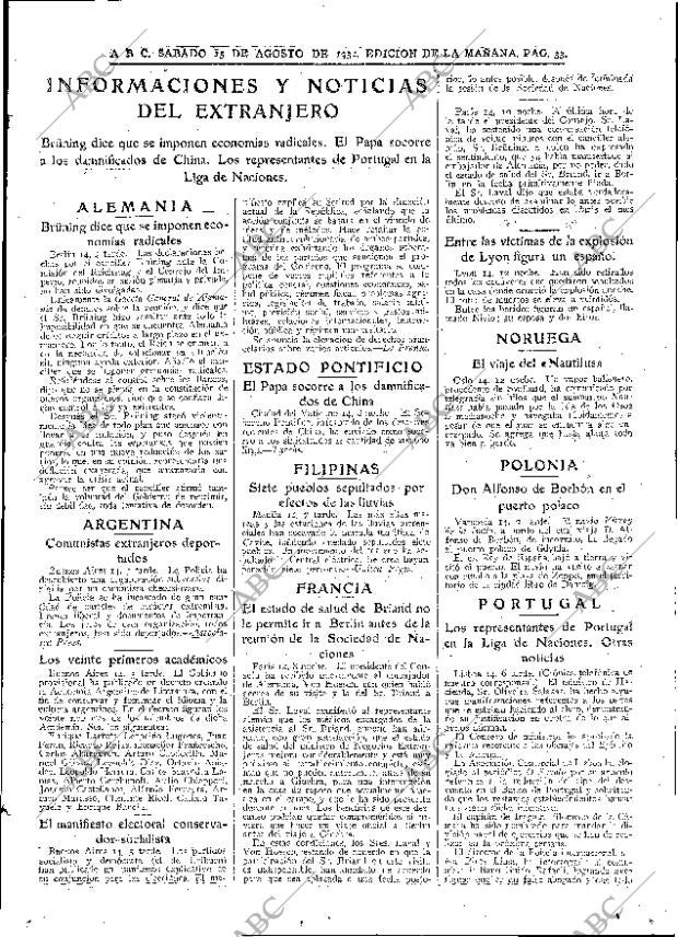 ABC MADRID 15-08-1931 página 33