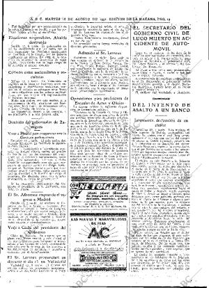 ABC MADRID 18-08-1931 página 19