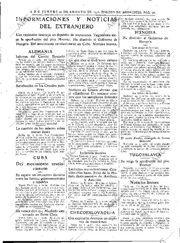 ABC SEVILLA 20-08-1931 página 31