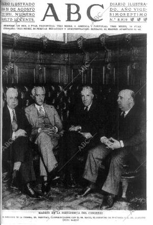 ABC MADRID 21-08-1931 página 1