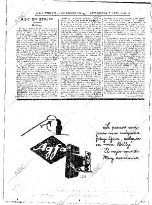 ABC MADRID 21-08-1931 página 16