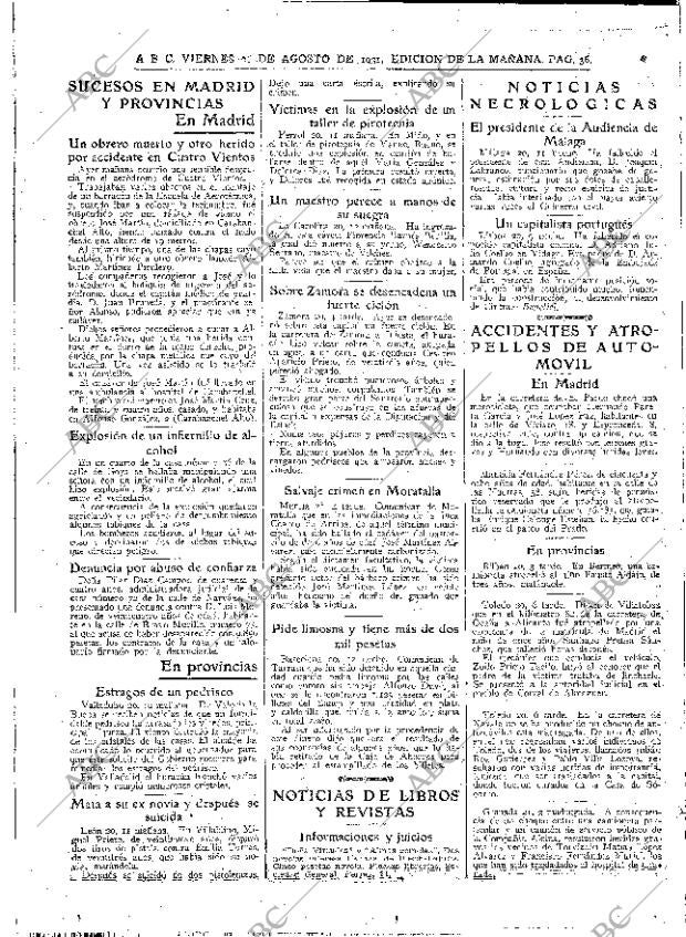 ABC MADRID 21-08-1931 página 36