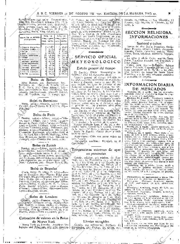ABC MADRID 21-08-1931 página 42