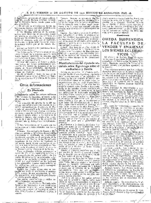 ABC SEVILLA 21-08-1931 página 18
