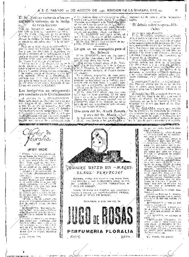 ABC MADRID 22-08-1931 página 22