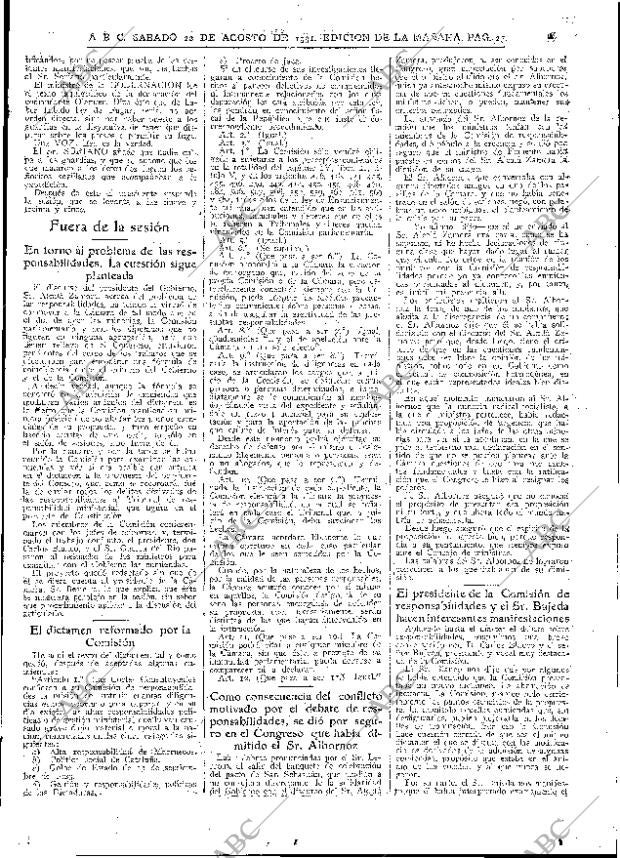 ABC MADRID 22-08-1931 página 25