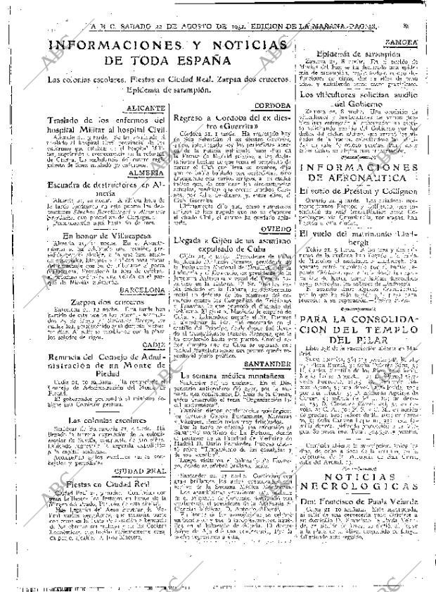ABC MADRID 22-08-1931 página 38