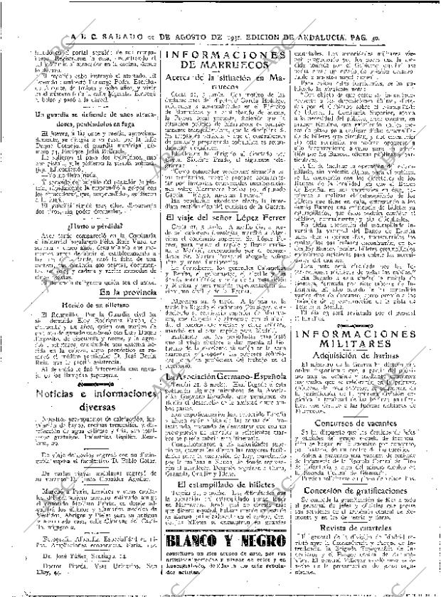 ABC SEVILLA 22-08-1931 página 30