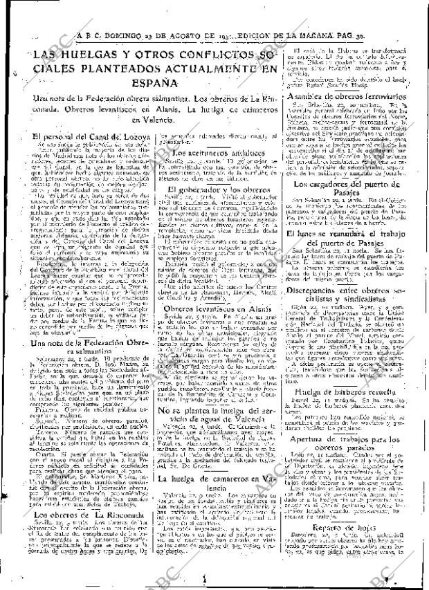 ABC MADRID 23-08-1931 página 17