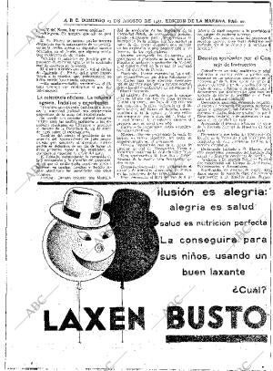 ABC MADRID 23-08-1931 página 4