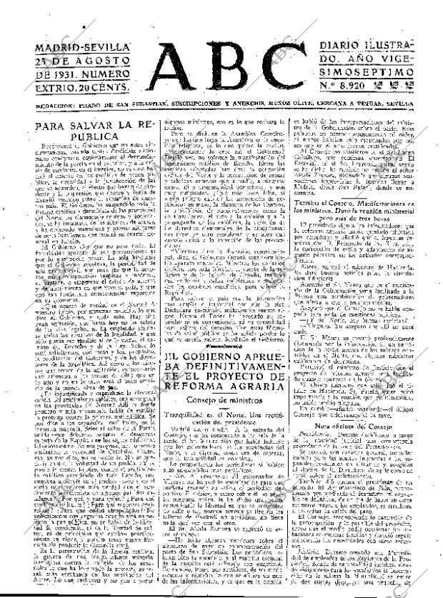 ABC SEVILLA 23-08-1931 página 23