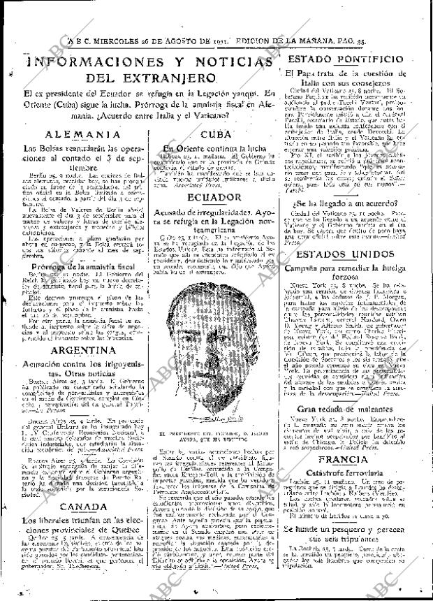 ABC MADRID 26-08-1931 página 35