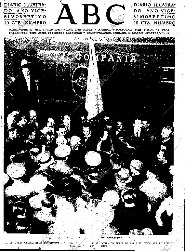ABC SEVILLA 26-08-1931 página 1