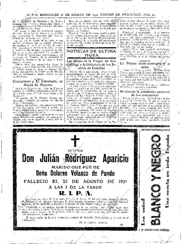 ABC SEVILLA 26-08-1931 página 32