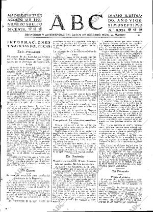 ABC MADRID 27-08-1931 página 17