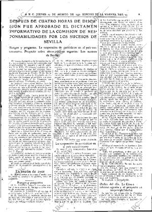 ABC MADRID 27-08-1931 página 23