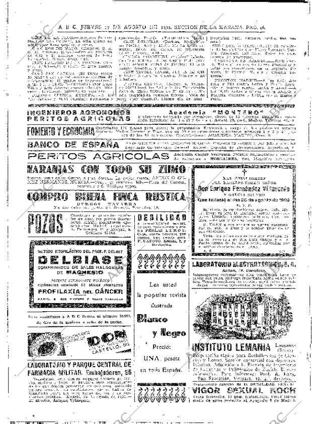 ABC MADRID 27-08-1931 página 46