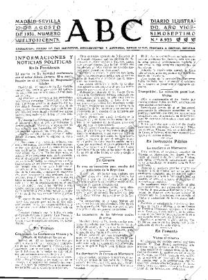 ABC SEVILLA 27-08-1931 página 17