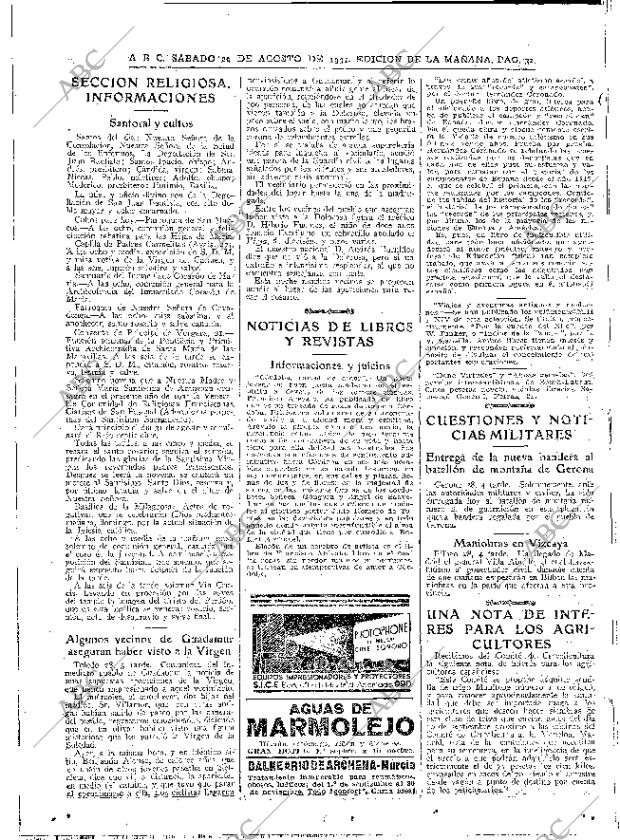 ABC MADRID 29-08-1931 página 32