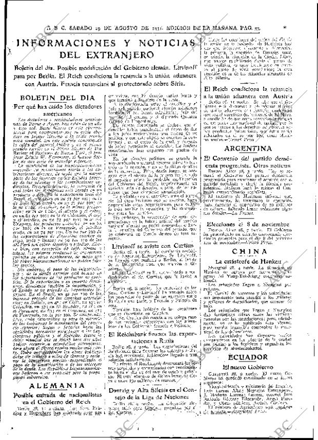 ABC MADRID 29-08-1931 página 33