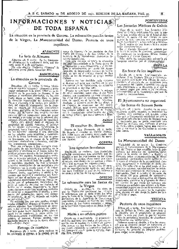 ABC MADRID 29-08-1931 página 35