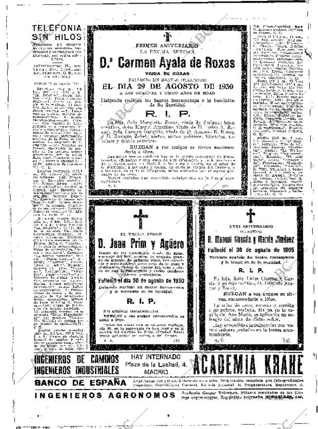 ABC MADRID 29-08-1931 página 42