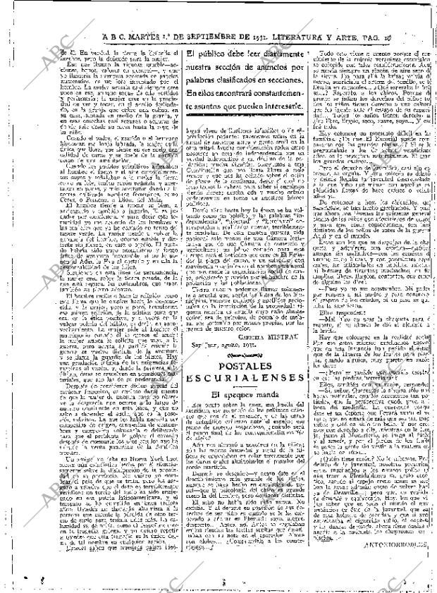 ABC MADRID 01-09-1931 página 16
