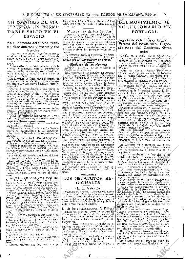 ABC MADRID 01-09-1931 página 25