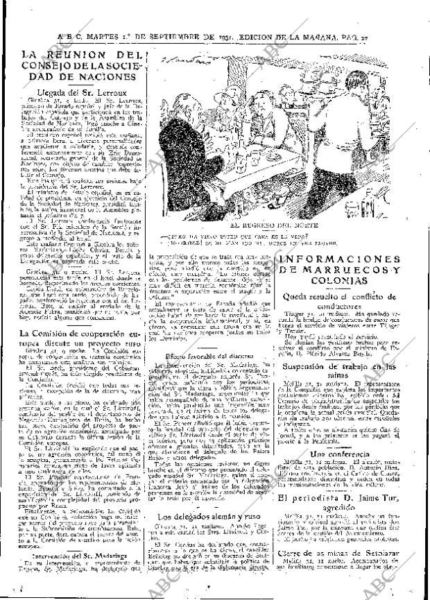 ABC MADRID 01-09-1931 página 27