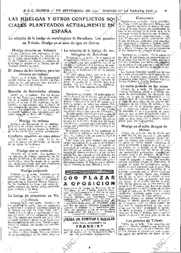 ABC MADRID 01-09-1931 página 31