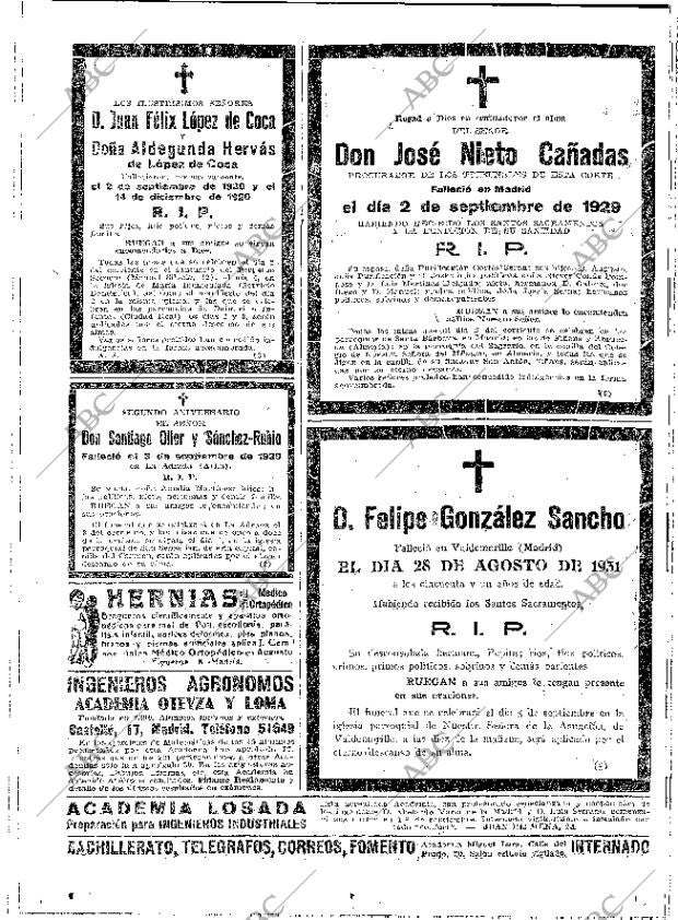 ABC MADRID 01-09-1931 página 54