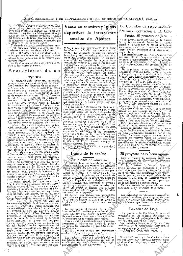 ABC MADRID 02-09-1931 página 21