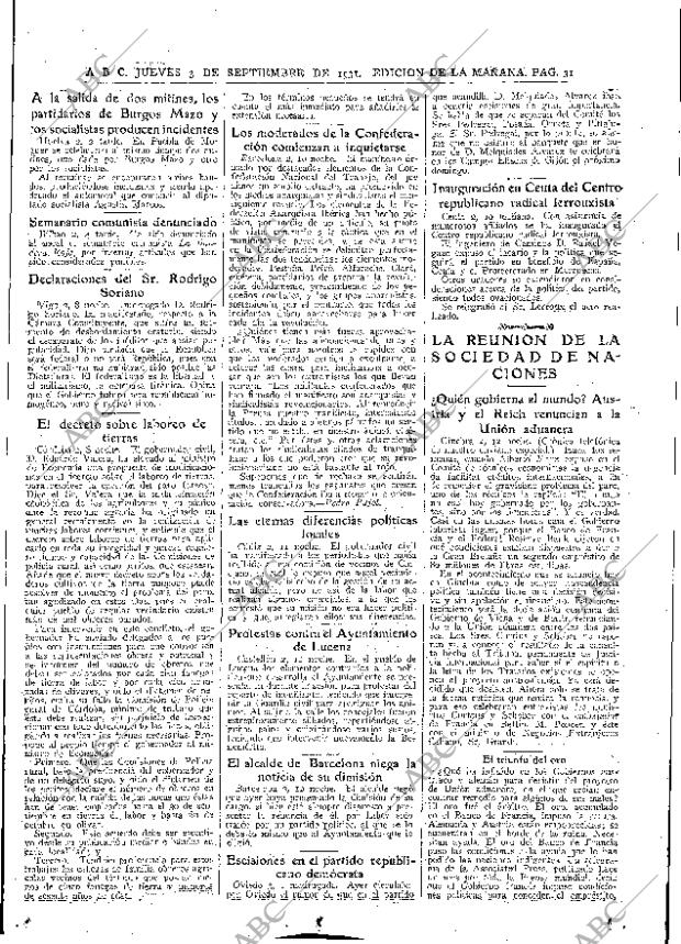 ABC MADRID 03-09-1931 página 31