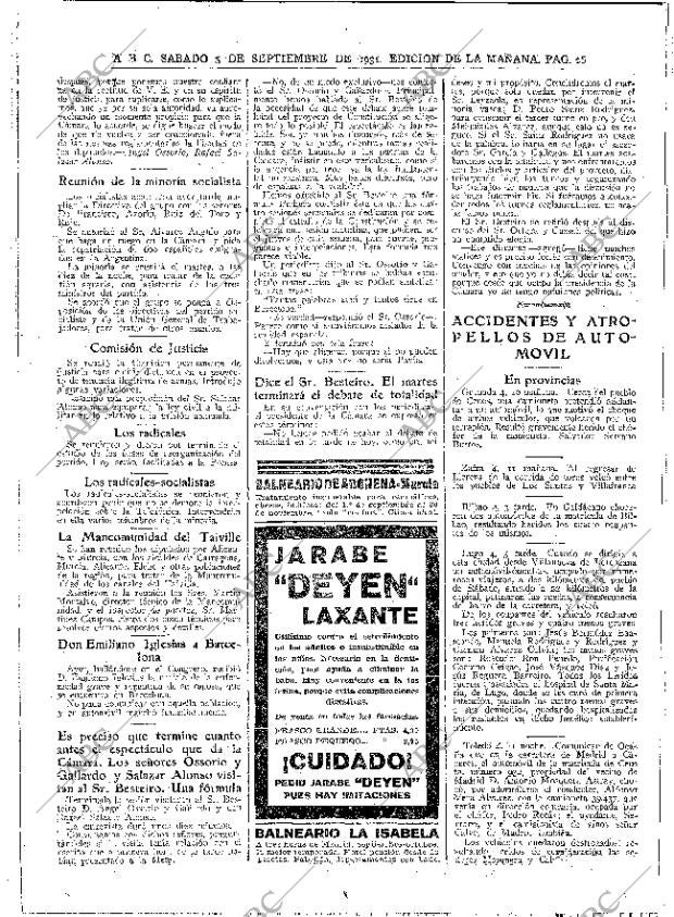 ABC MADRID 05-09-1931 página 26