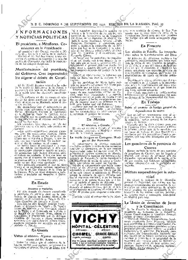 ABC MADRID 06-09-1931 página 37