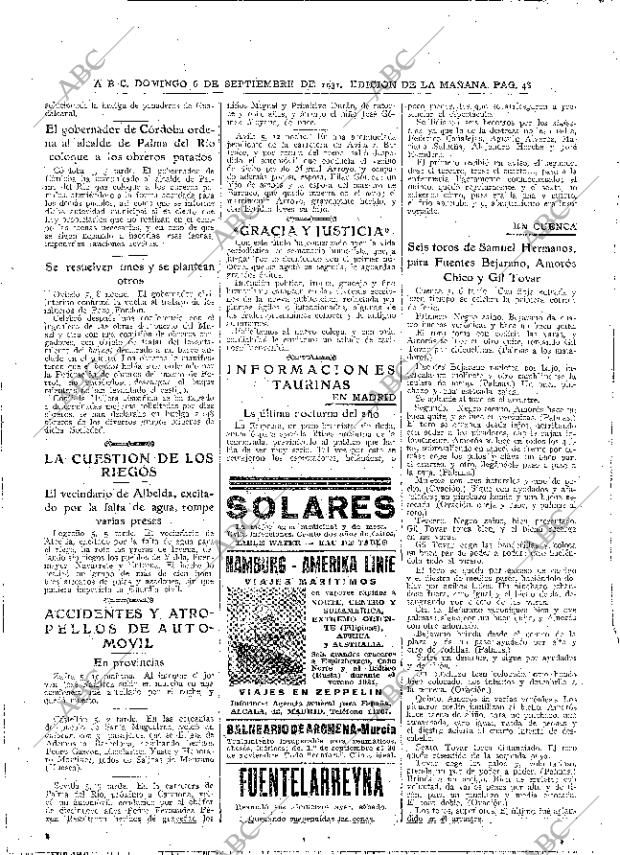 ABC MADRID 06-09-1931 página 48