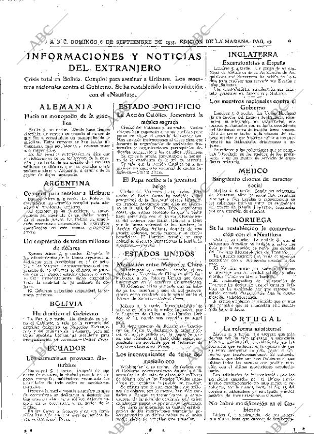 ABC MADRID 06-09-1931 página 49