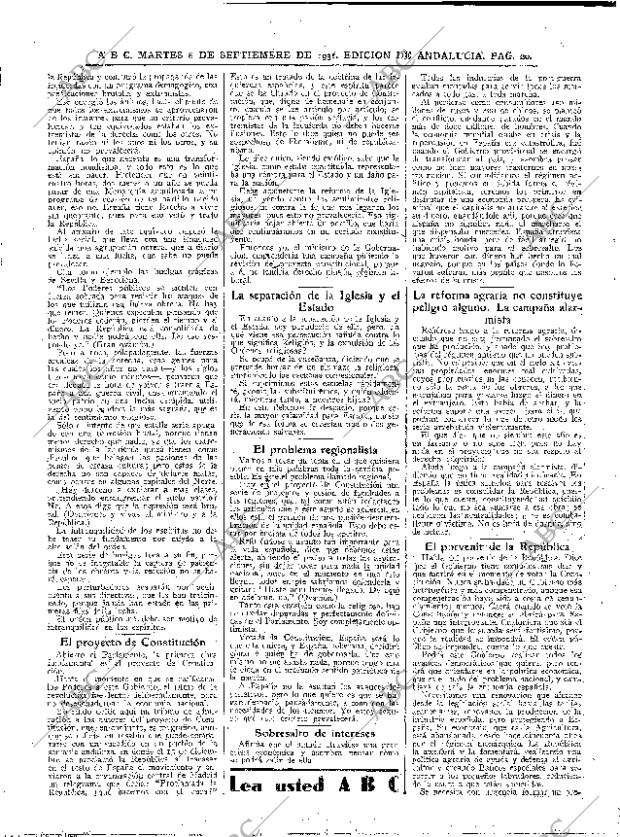 ABC SEVILLA 08-09-1931 página 20
