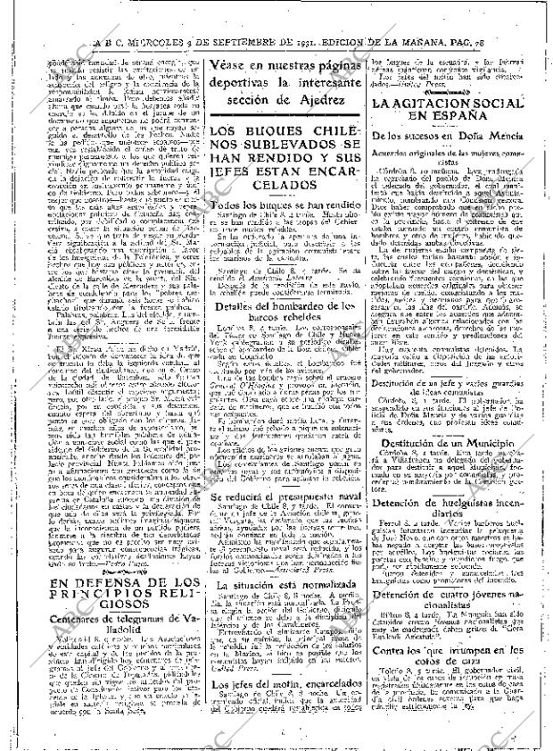 ABC MADRID 09-09-1931 página 28