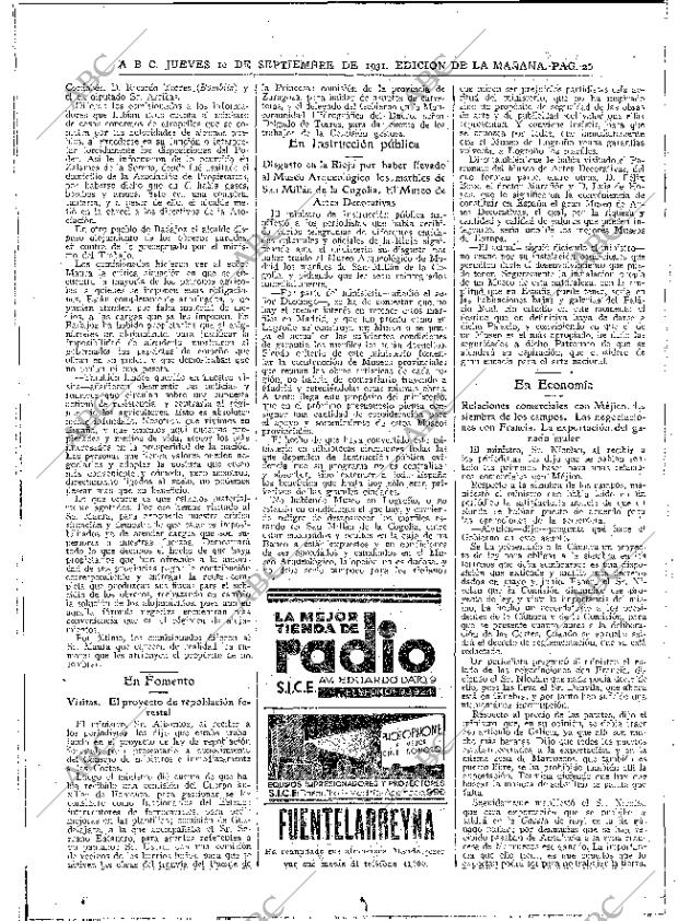 ABC MADRID 10-09-1931 página 26