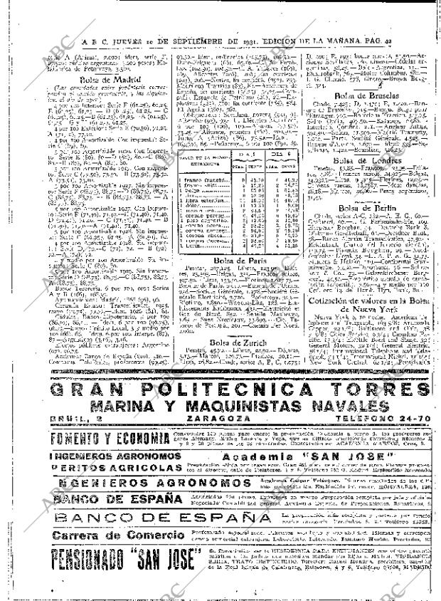 ABC MADRID 10-09-1931 página 42