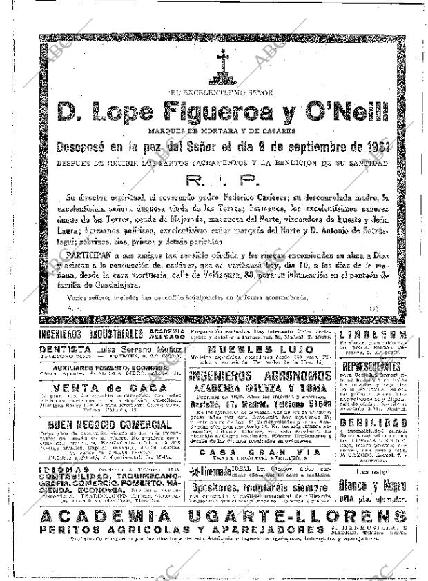 ABC MADRID 10-09-1931 página 50