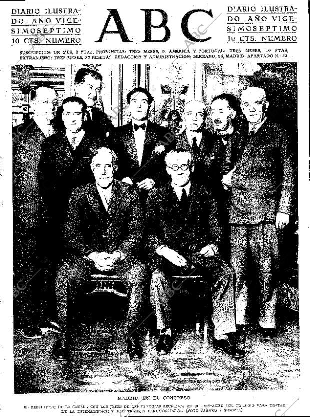 ABC SEVILLA 10-09-1931 página 1