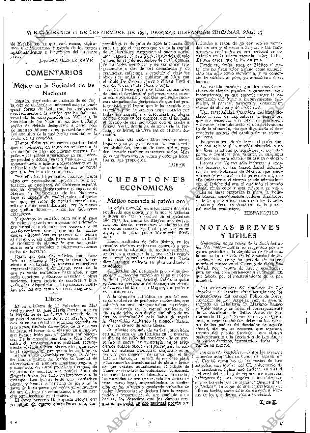 ABC MADRID 11-09-1931 página 15