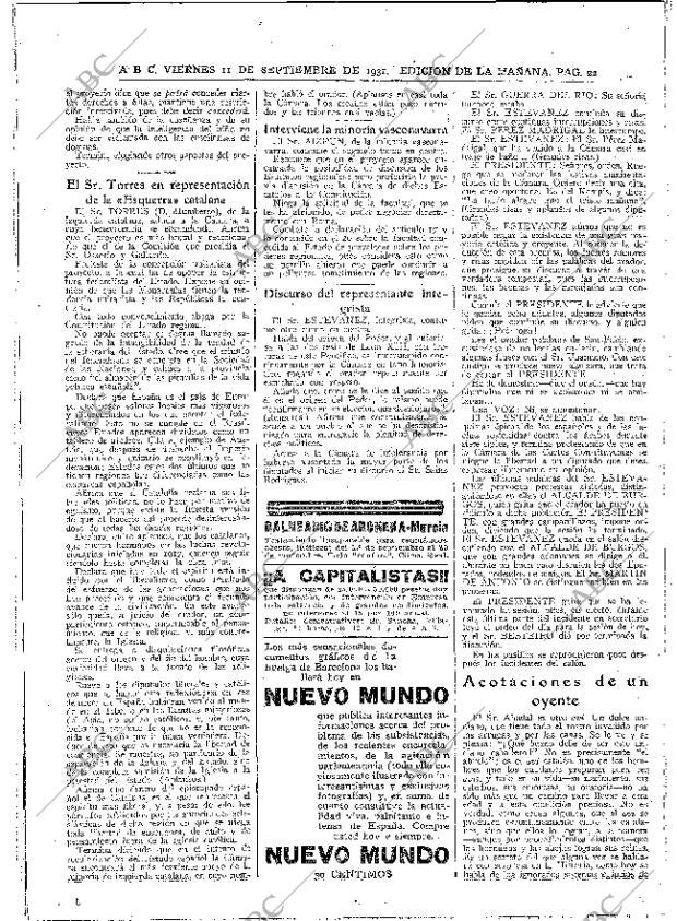 ABC MADRID 11-09-1931 página 22