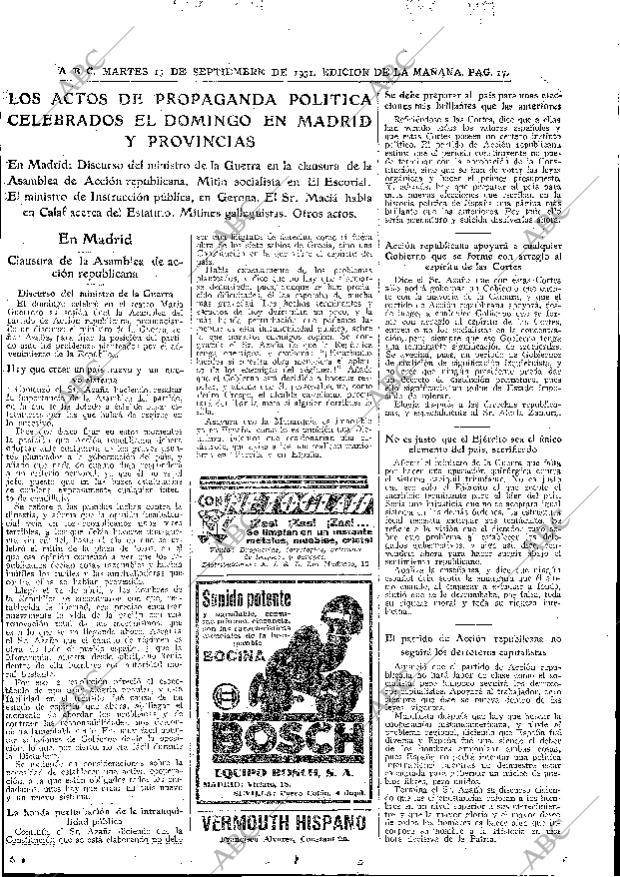 ABC MADRID 15-09-1931 página 17